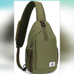 Green Tactical Backpack with Adjustable Strap and Durable Design